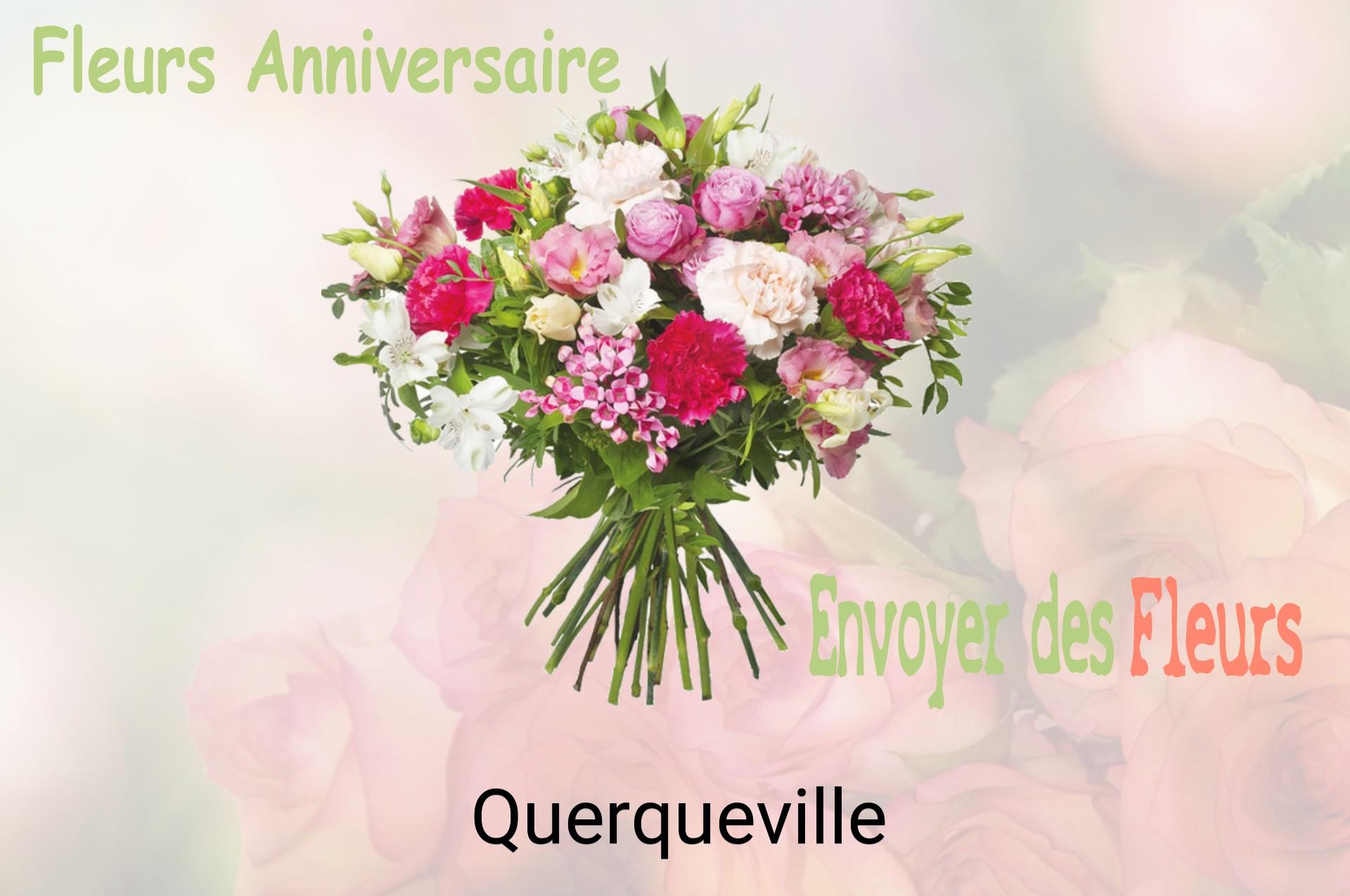 Bouquet de fleurs d’anniversaire livré à Querqueville